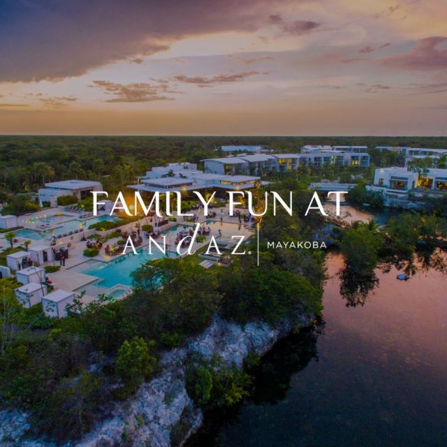 This summer, the family fun never stops at @andazmayakoba.mx! ☀️

How about a unique family breakfast abroad a boat while cruising through the mangroves, or some fun in the sun in the Caribbean Sea on Mayakoba’s exclusive private yacht? Maybe you're hungry and would like something fresh and tasty? Andaz Mayakoba has it all. Check out our curated selection of activities we have designed exclusively for your enjoyment.

#mexico #mexicotravel #travel #traveler #caribbeansea #beach #family #familyfun #luxurytravel #instatravel #travelgram #andazmayakoba