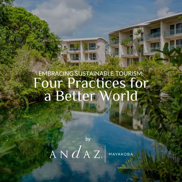 Embrace the green side of luxury at @andazmayakoba.mx. ✨ With immense pride, Andaz Mayakoba stands firmly behind local communities and the environment, channeling their commitment through a range of impactful initiatives. 

Take a sneak peek into some of their eco-conscious practices.

#mexico #mexicotravel #andazmayakoba #rivieramaya #travel #traveler #instatravel #travelgram #sustainability #sustainable #ecofriendly #environment #conscious #consciouspractices #tourism