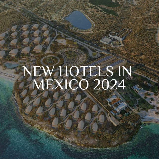 Isn't it exciting to think about the cool stuff the new year has in store for us? And you know what's even more awesome? New hotels popping up left and right, just waiting for us to dive into that vacation mode! 😎

We've put together a list of Mexico's new luxury hotels, and we're already getting lost in daydreams about them. Join in on the fun and check em' out.

#mexico #mexicotravel #travelindustry #travel #luxurytravel #instatravel #travelgram #traveladvisor #travelnews #newhotels