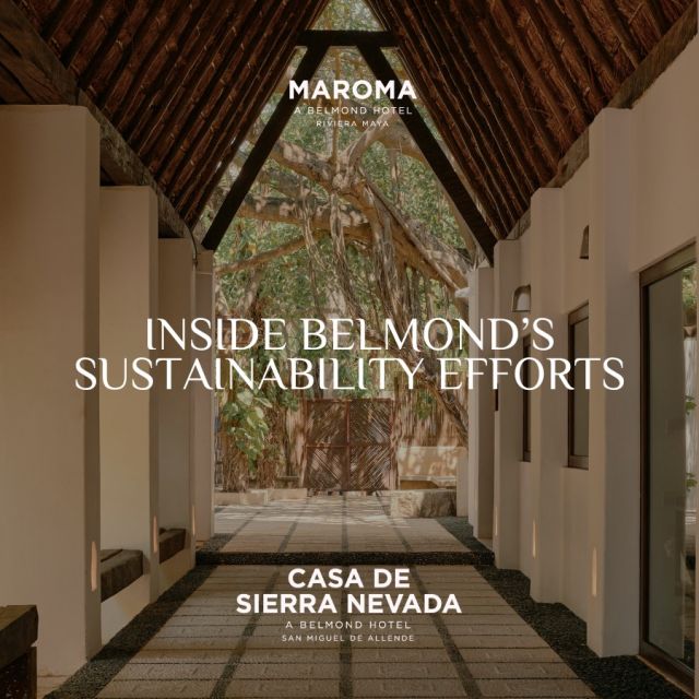 @belmondmaroma and @belmondcasadesierranevada have been rocking it on their sustainability journey, making some seriously cool moves like managing energy, conserving nature, supporting their communities, and beyond. ♻️

It's these kinds of actions that really count! You gotta check out what they're up to.

#mexico #mexicotravel #travelindustry #travelnews #luxurytravel #belmond #sustainability #responsibletourism