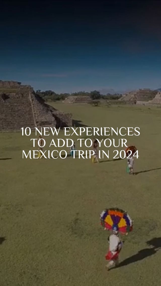 We’ve got this awesome collection of travel experiences lined up for you, and trust us, they’re gonna kick your Mexican adventures up a notch in 2024! 

These experiences can spice up any personalized itinerary with accommodation. Pack your bags like, pronto. Let’s gooo! 🇲🇽

#mexico #mexicotravel #travel #luxurytravel #culture #art #gastronomy #travelagent #instatravel #travelgram
