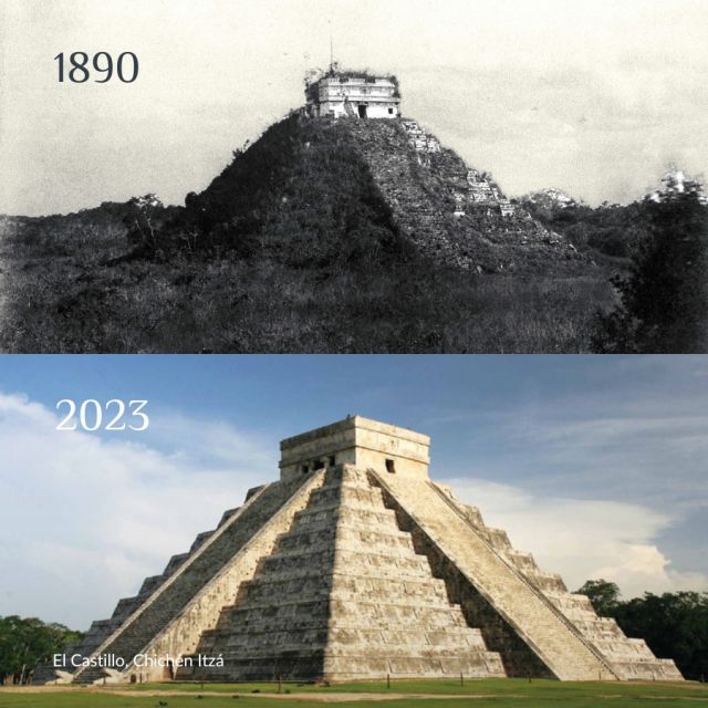 We are throwing it back to the amazing Chichen Itza, rocking its glory days since forever! 🛕

Back in the late 20th century, they went all out with restoration and beefed up the structures. Fast forward to now, and El Castillo (aka the Temple of Kukulcan) is pulling in crowds from all corners of the planet. And seriously, who can blame them? It's breathtaking.

#mexico #mexicotravel #chichenitza #culture #luxurytravel #elcastillo #tbt #throwbackthursday