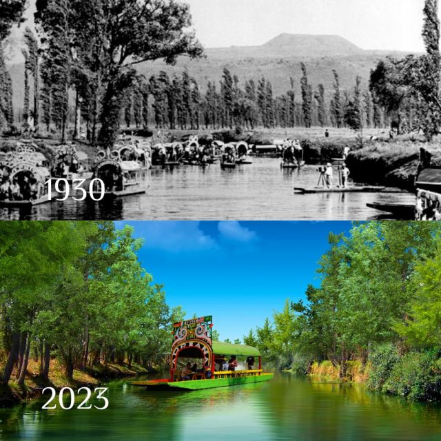 Xochimilco's charm remains evergreen, from past to present! 🌿✨ Whether it's the colorful canals or the lush greenery, some things just keep getting better with time.

#mexico #mexicotravel #xochimilco #travelgram #instatravel #adventure #explore #trajinera