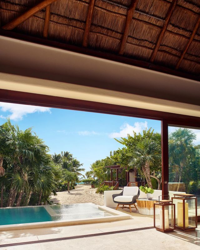 Have you ever dreamed of your own little oasis? 👀 Here comes Journey Mexico with the good news. At @casachable, you’ll be able to soak up the Mexican Caribbean vibes like never before. 

Nestled between a chill lagoon and the endless ocean, you’ll get a dose of sweet disconnection with a dash of natural beauty and a side of luxury – welcome to your beachside paradise! 🌴🥥 #VillasbyJourneyMexico

#mexico #mexicotravel #luxurytravel #mexicancaribbean #oceanview #architecture #travelgram