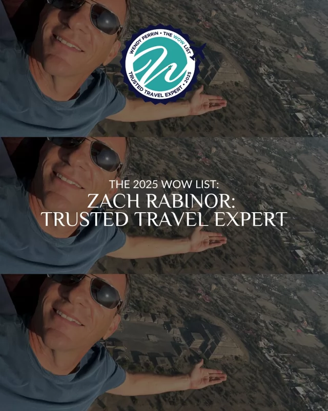 EXCITING NEWS! 🎉 We’re thrilled to share that Journey Mexico’s Founder and CEO, Zach Rabinor (@journey_zach) has made it once again onto @wendyperrin’s #WOWList of Trusted Travel Experts!

This recognition is a true reflection of Zach’s amazing talent and passion for crafting unforgettable trips that capture the heart and soul of Mexico. We’re truly grateful for this journey and can’t wait to see where it takes us next. ✨