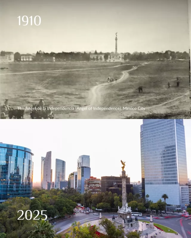The Angel of Independence in #MexicoCity stands as a powerful symbol of victory and freedom, representing the strength and spirit of the Mexican people. 🇲🇽

Porfirio Díaz, the president at the time, laid the first stone, and from there, the rest became history. The vibrant capital saw its economy soar, and today, it stands as the bold and beautiful gem we know and love! ❤️