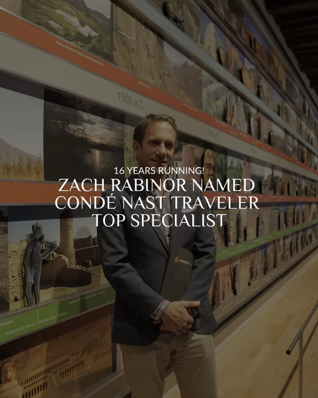 We’re thrilled to share that our CEO and Founder, Zach Rabinor (@journey_zach) has once again been named to Condé Nast Traveler’s (@condenasttraveller) Top Travel Specialists list for 2025, marking an incredible 16 years in a row! 🎉

While this honor is personal, Zach sees it as a heartfelt thank-you to the travelers who have trusted him and Journey Mexico over the years. For him, it’s not just about past wins—it’s motivation to keep pushing boundaries and crafting unforgettable experiences.

Huge congratulations, Zach! Here’s to 16 years of excellence and many more incredible adventures ahead! 🥂✨