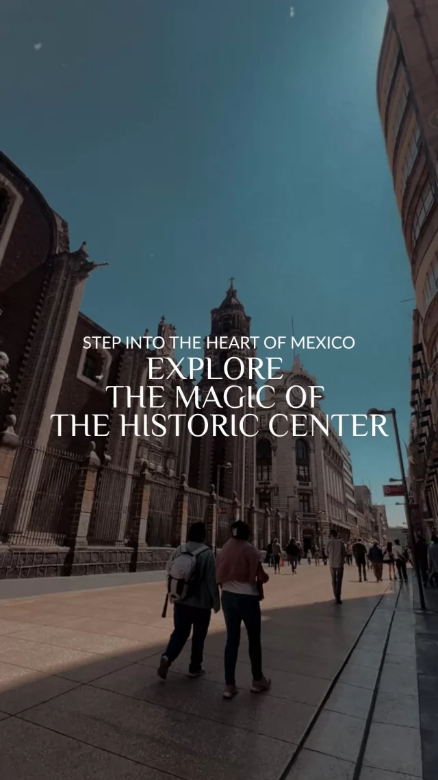 Discover #MexicoCity’s Historic Center! ✨

This UNESCO World Heritage Site is a vibrant mix of history, culture, and energy, from the ancient Templo Mayor to the stunning #BellasArtes.

Did we mention it’s home to the ruins of the Aztec city of Tenochtitlan? History comes alive here! 🤩