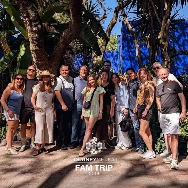 What a dreamy start to our #FAM2025! 🚀✨ We kicked things off in vibrant #MexicoCity with a Journey Mexico-style twist—think private access to the Diego Rivera Museo Mural, wandering the Historic Center, and diving into Frida Kahlo’s legacy at Casa Azul. 

One of the highlights? Floating through the Xochimilco Chinampas and gathering for a delicious farm-to-table lunch our partners at @arca.tierra. 🌿

And this is just the beginning! Next stop: a place that’s all about good wine, great vibes, and unforgettable memories. Stay tuned! 👀